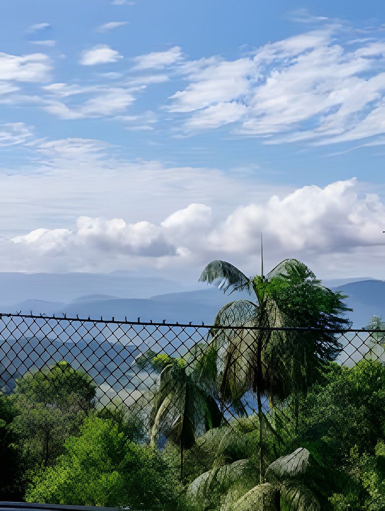 Casa com piscina natural na Aldeia Rizoma