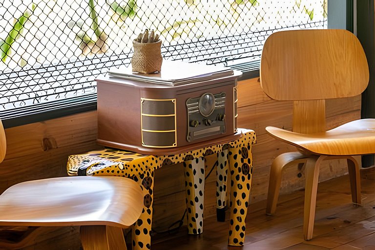 Casa com piscina natural na Aldeia Rizoma