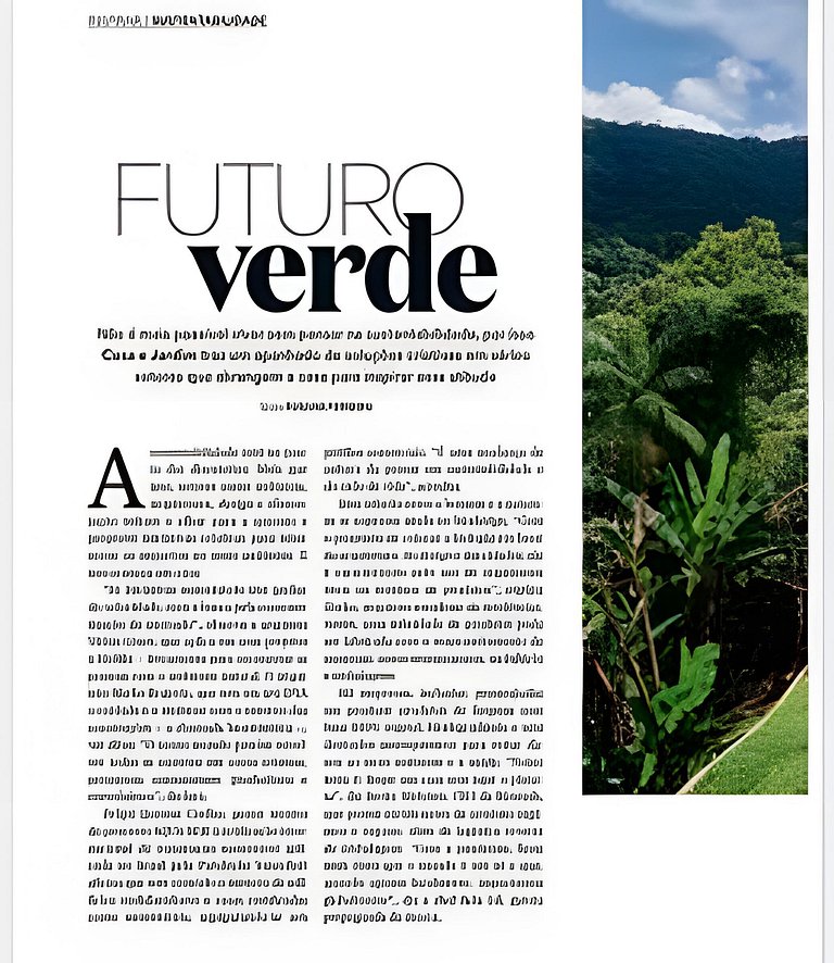 Casa de Design e Cachoeira na Aldeia Rizoma