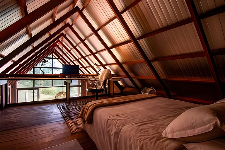 Casa de Design e Cachoeira na Aldeia Rizoma