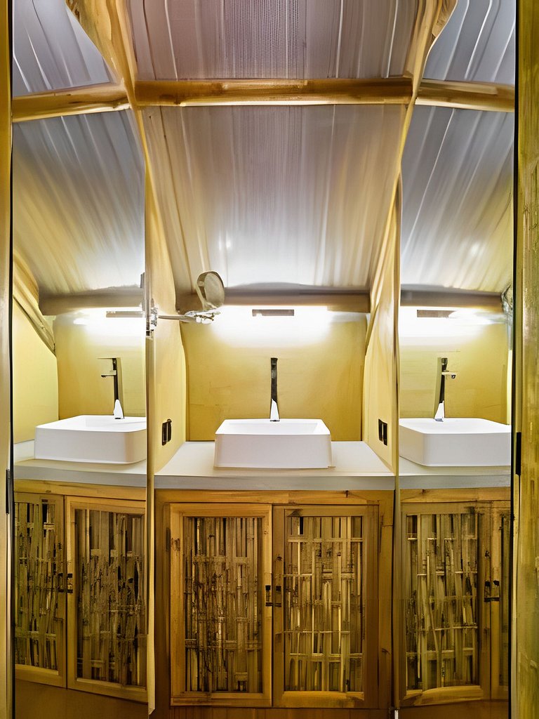 Casa na floresta com cachoeira na Aldeia Rizoma