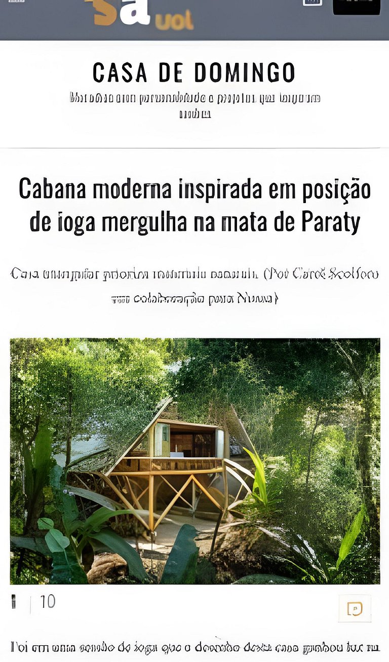 Casa Trikona - Imersa na floresta na Aldeia Rizoma