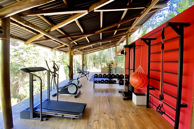 Casa Trikona - Imersa na floresta na Aldeia Rizoma