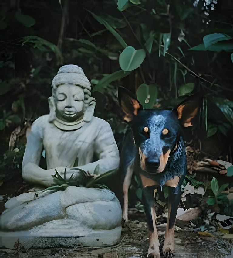 No topo das árvores na Aldeia Rizoma