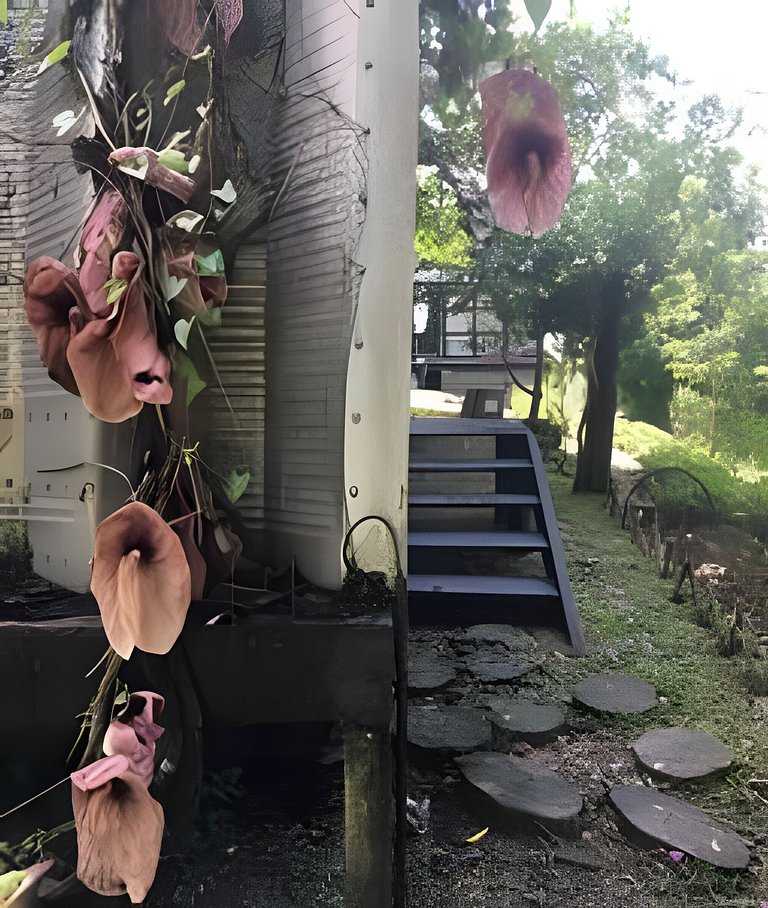 Refugio aconchegante na floresta Aldeia Rizoma