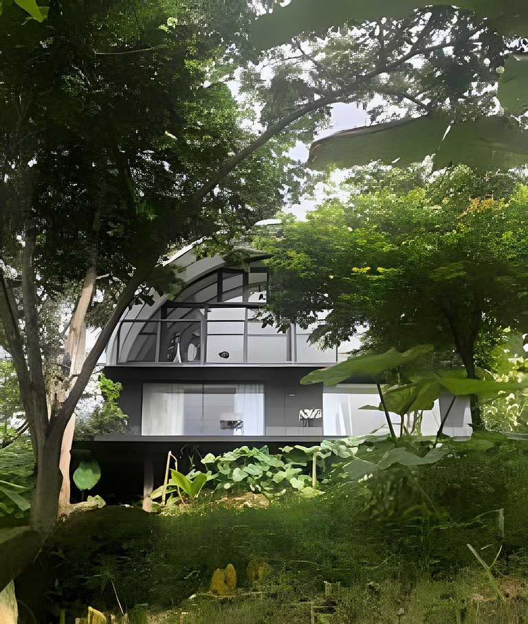 Casa com vista e conforto na Aldeia Rizoma