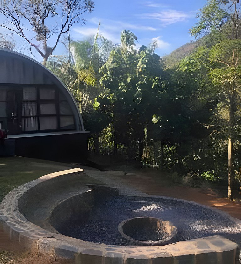 Casa com vista e conforto na Aldeia Rizoma