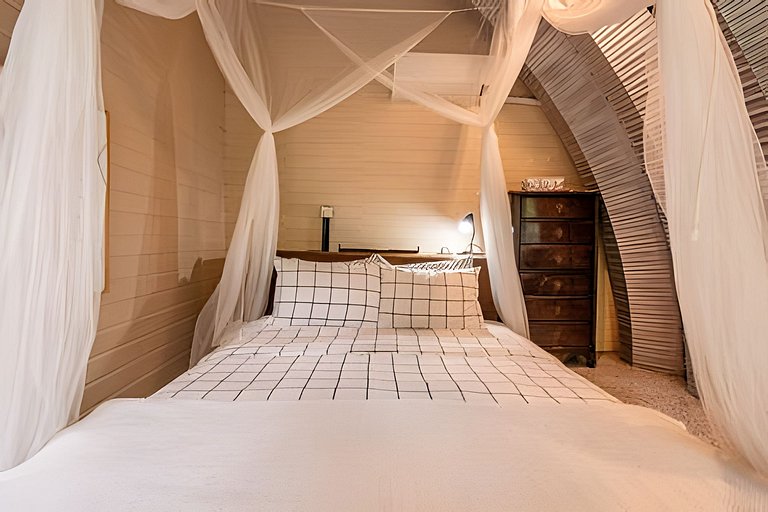 Casa com vista e conforto na Aldeia Rizoma