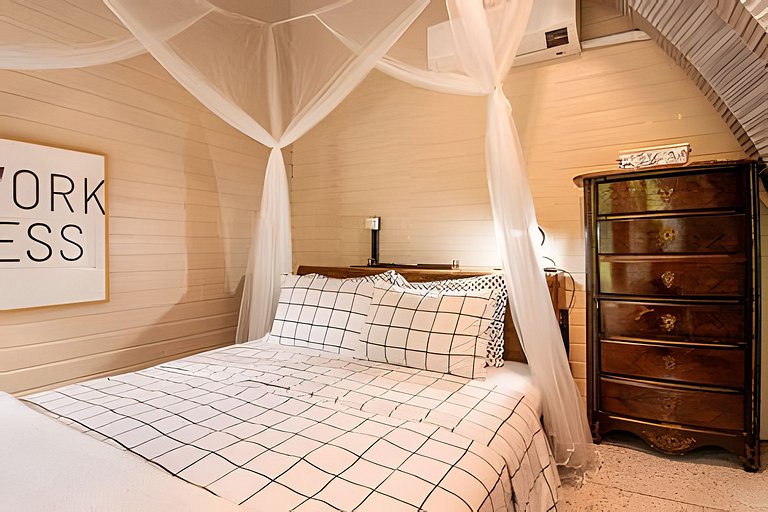 Casa com vista e conforto na Aldeia Rizoma