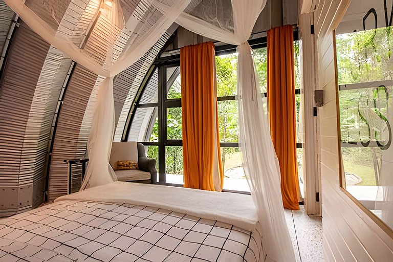 Casa Teia - com vista e conforto na Aldeia Rizoma